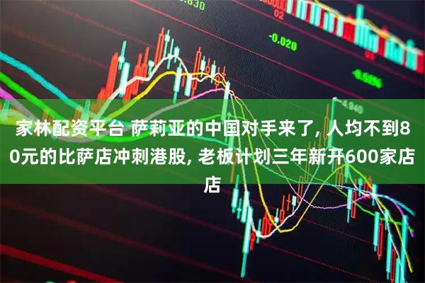 家林配资平台 萨莉亚的中国对手来了, 人均不到80元的比萨店冲刺港股, 老板计划三年新开600家店
